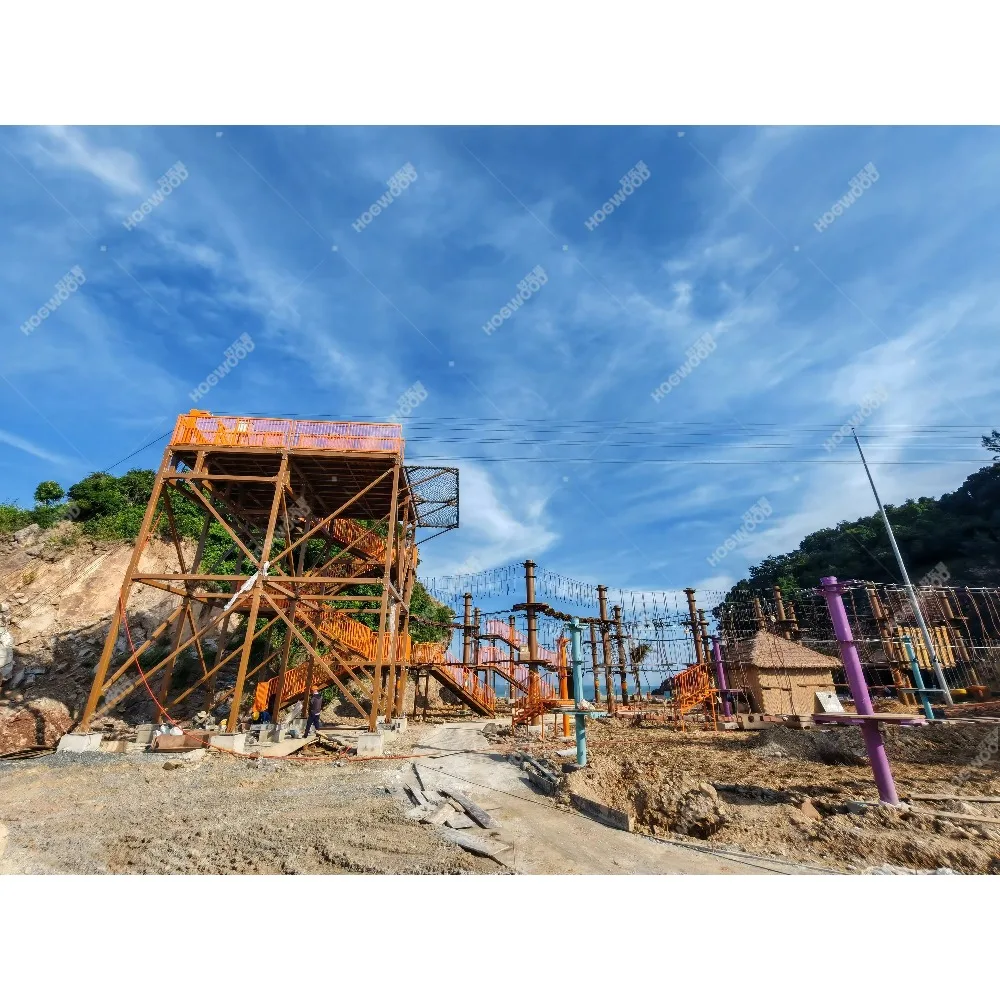 Sicurezza Primo corso di corda per esterni durevole ed ecologico in porcellana certificata e attrezzatura con cerniera con dimensioni personalizzabili