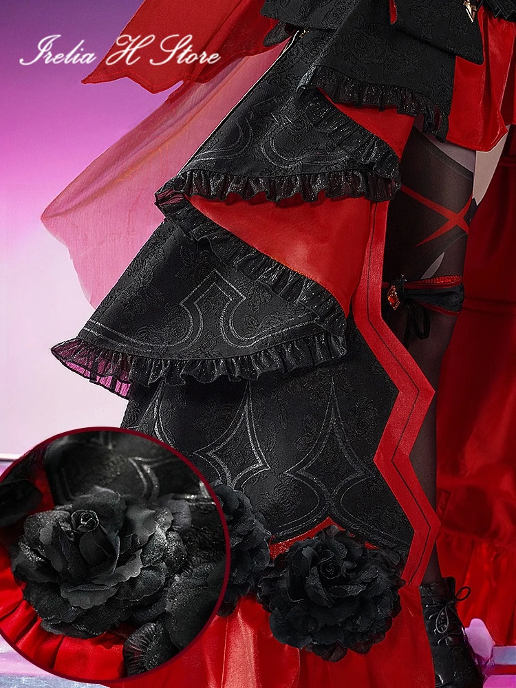 إيريليا H هونكاي تأثير تأثيري حلي ، تيريسا نهاية العالم تحت القمر ، اليمين اللباس ، أزياء هالوين ، أنثى