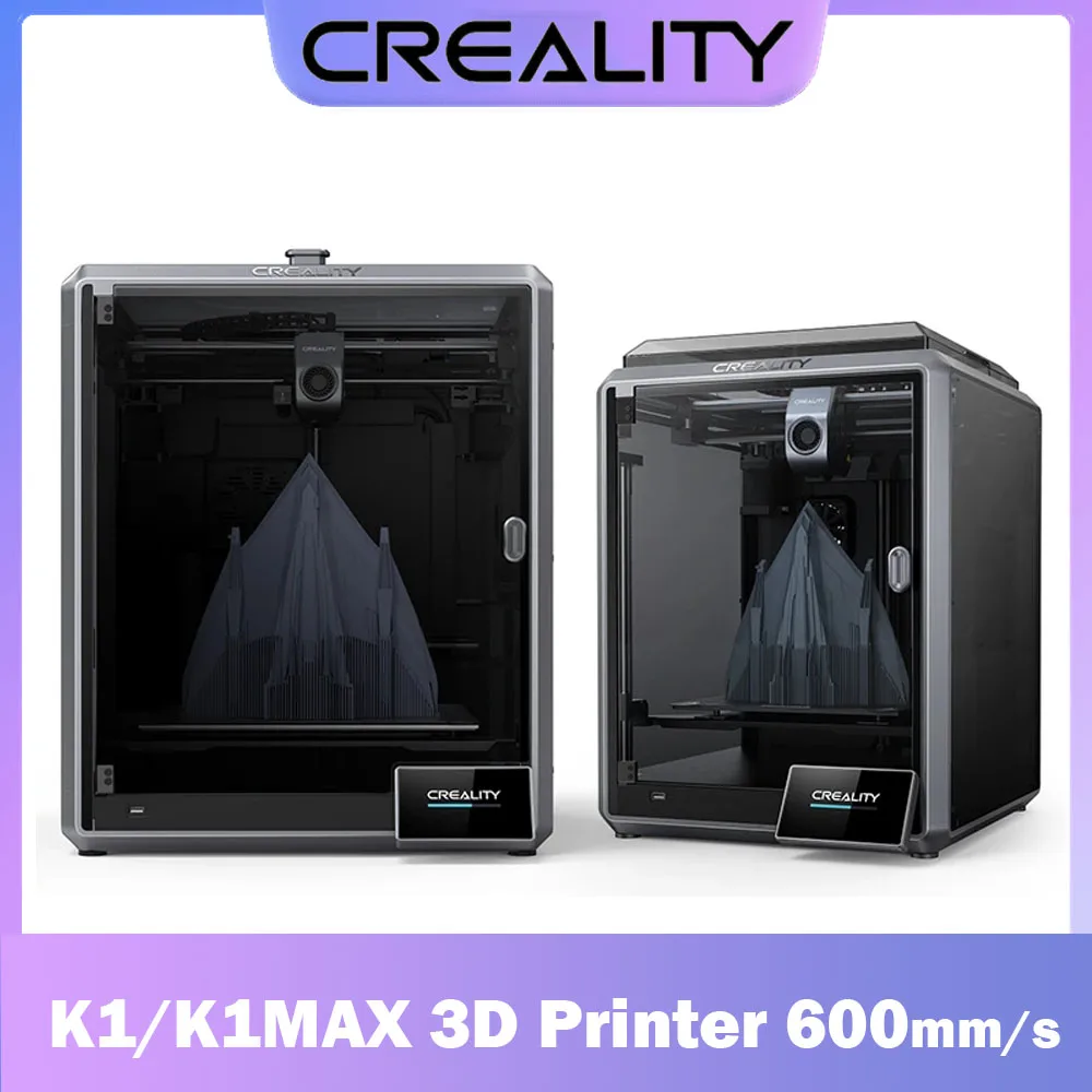 CREALITY K1 Max/ K1 Speedy 3D Printer 600mm/s High-Speed 3D Printers Auto Leveling Dual Cooling Large Printing Size