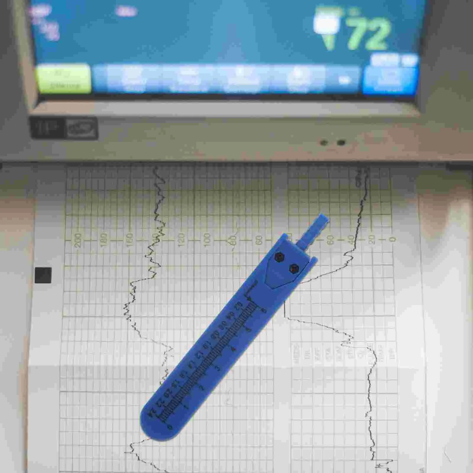 Care Calipers with Ruler Electrocardiograph Measuring Electrocardiogram Divider