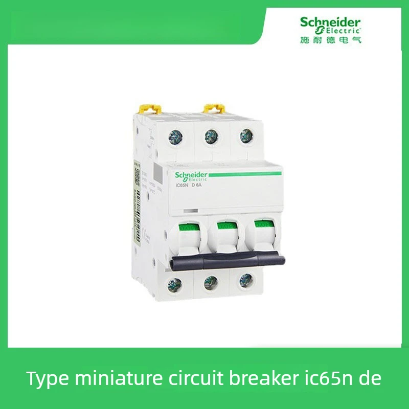 New Schneider iC65N Mini Circuit Breaker D Type Air Switch A9 Smart Breaker 6A 10A 20A 25A 32A 40A 50A 63A Fast Shipping Global