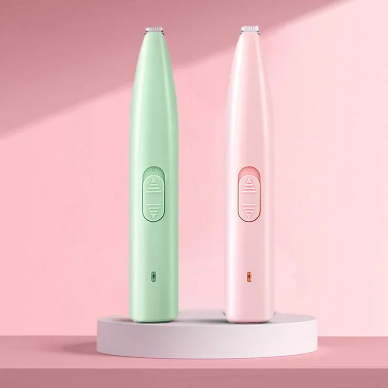 Xiaomi آمنة اللاسلكية القط مخلب المتقلب منخفضة الضوضاء المتقلب منطقة صغيرة الكلب المتقلب للجمال LED تنظيف فرشاة الحيوانات الأليفة الشعر الحلاقة عيون