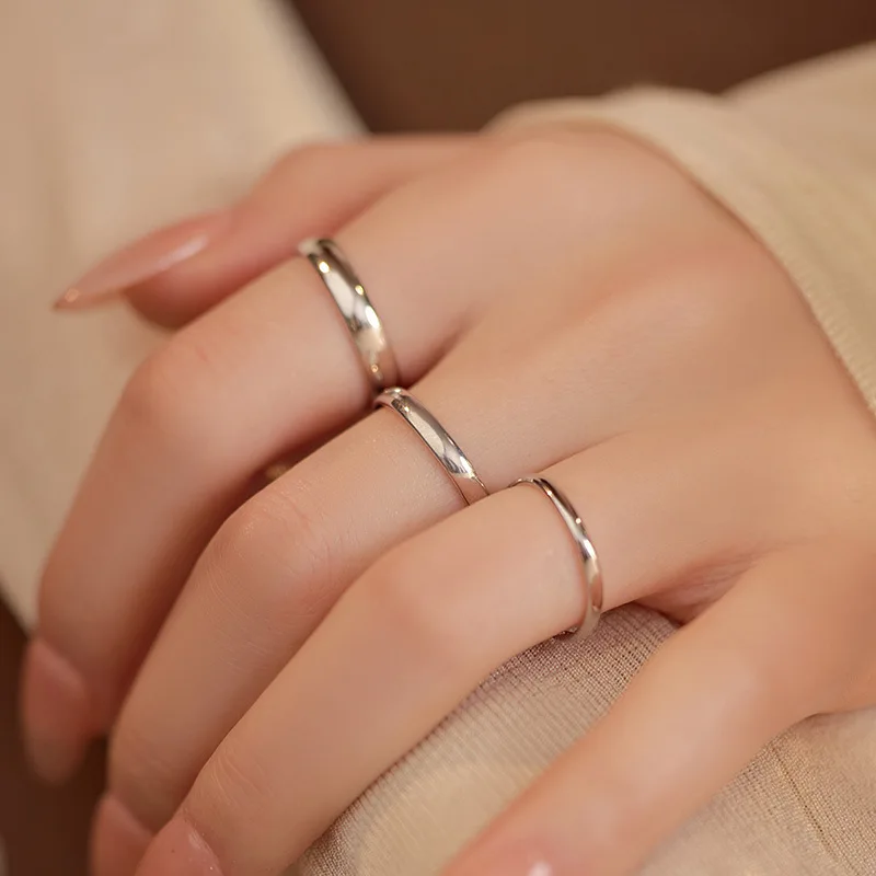 แหวนสั่งทำพิเศษ แหวนทองคำ S999 ขนาด 3 มม.