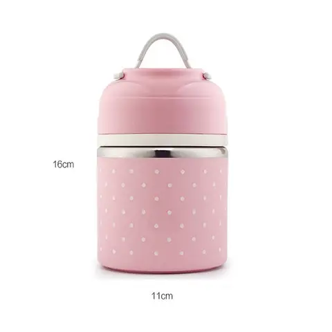 10 best sales गुलाबी लंच बॉक्स - №7