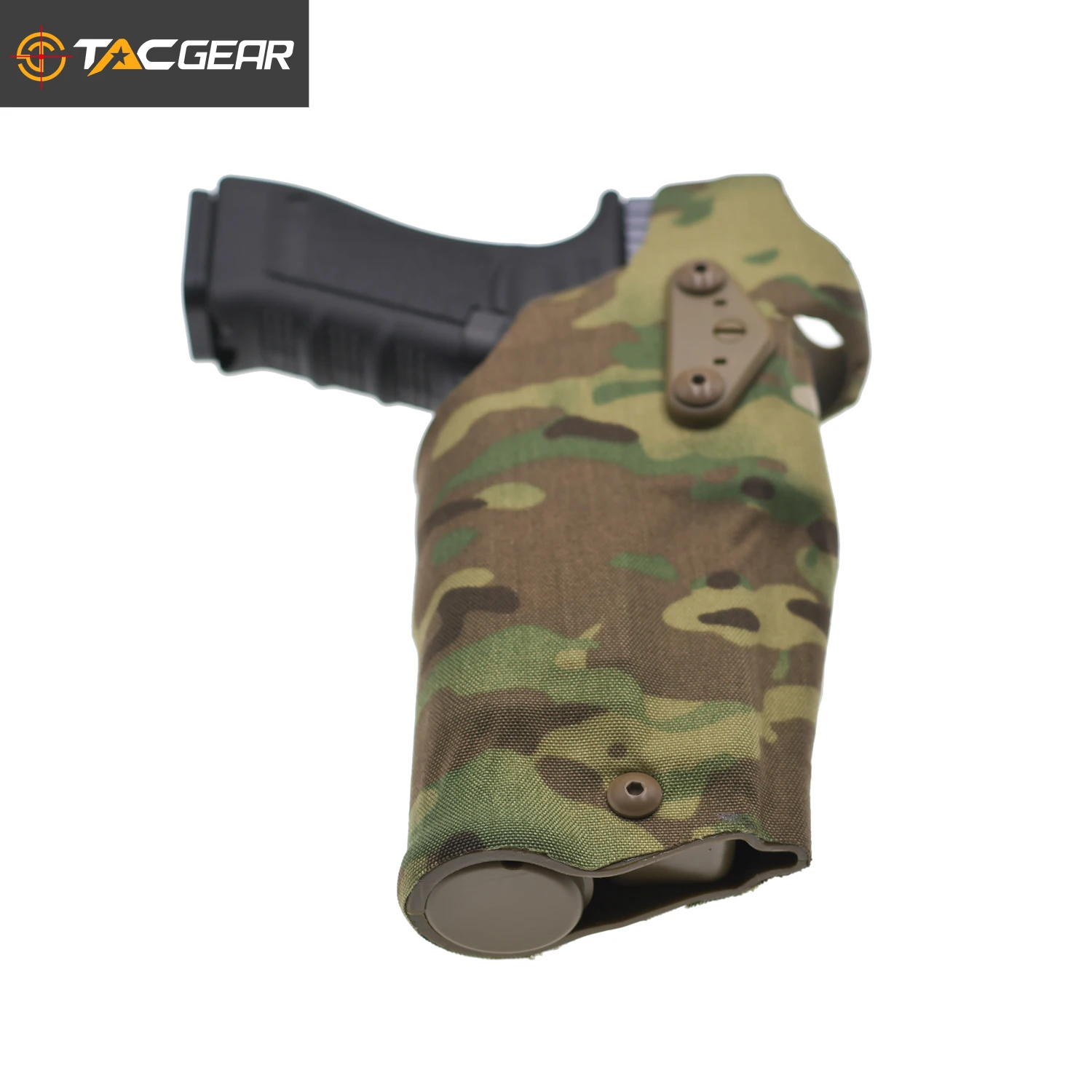 TACGEAR G17 G22 G31 G47 MOS Kabura pistoletowa 2,25 cala Owijanie nóg z czerwoną kropką X300 X300U Latarka Światło broni