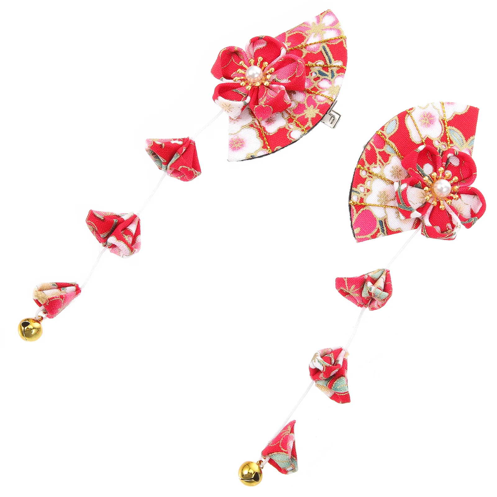 

Kimono Headdress Girls Hairpins Flower Barrettes Clips Accessories for Japanese Headgear Bride