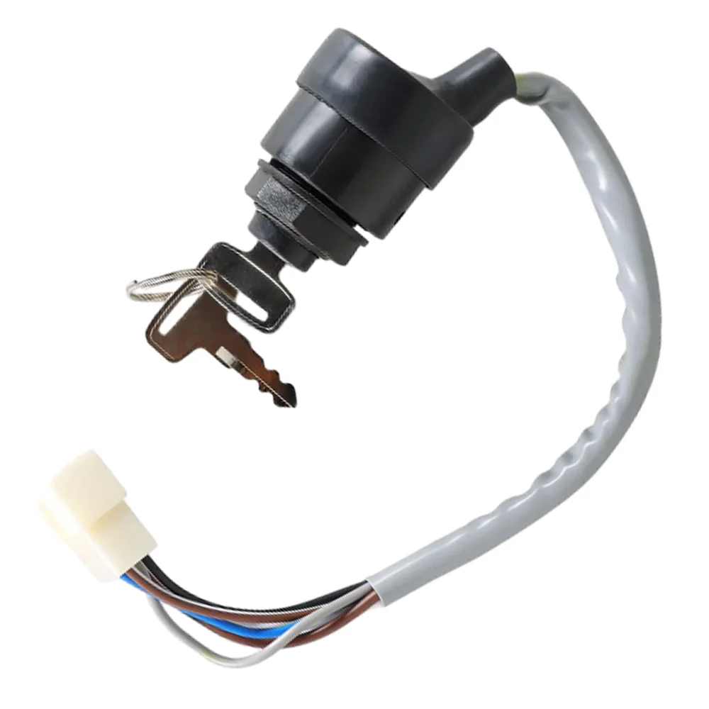 

Выключатель зажигания для Kawasaki Mule 4000 2009-2020, черный электрический ключ зажигания с 6 контактами 27005-1146 27005-0011