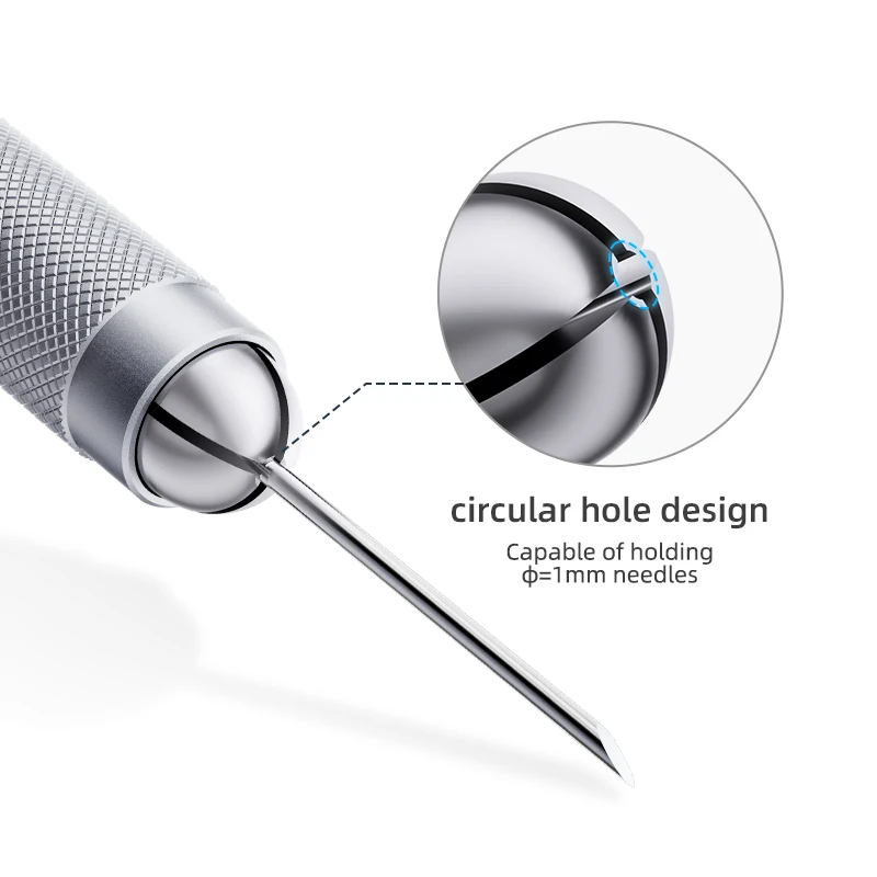 QianLi 013 Quick Mount Auto-Clamp Knife Handle LCD Gule Remover CPU Disassemble Maintenance Scraper Pry Blade Handle