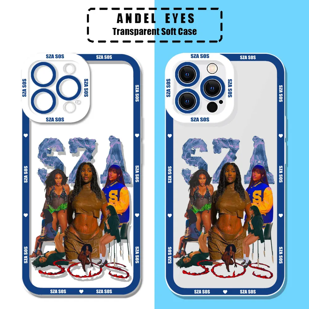 Singer SZA SOS poster Phone Case For Infinix NOTE 40 30 12 VIP 30I 12G96 11 10 Tecno Camon 30 20 19 Pova 5 4 3 PRO Zero 30 Cover