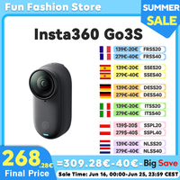 Insta360 New GO 3S – 4K Tiny Camera, Portable and Versatile, Hands-Free, POV, Mount Anywhere, Stabilization