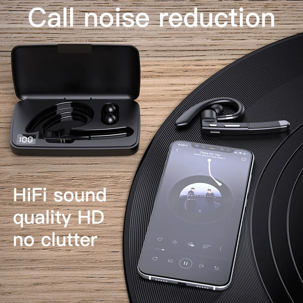 YYK-520 2nd Gen AI Translator BT V5.3 سماعات أذن للترجمة المانعة للضوضاء IPX5 مع 270 °   ميكروفون دوار