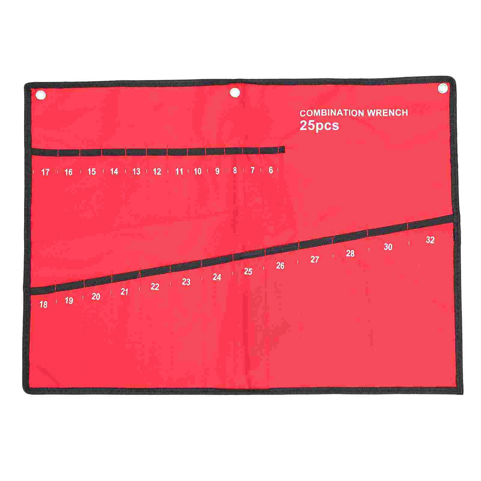 Open Wrench Bag Handbag Spanner Pouch Canvas Portable Storage Container