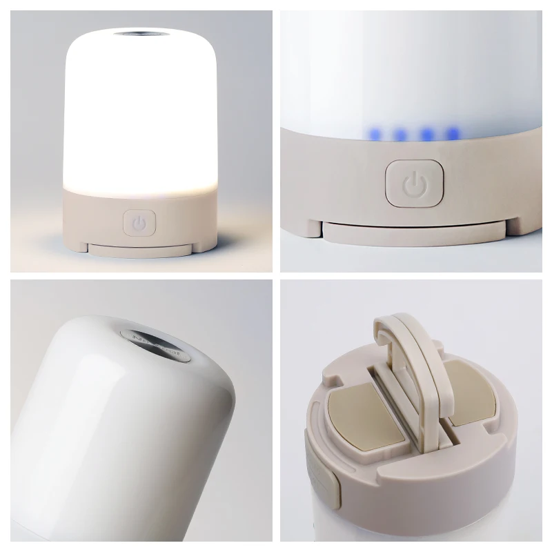 Nextool-luz multifuncional para acampar, 600 lúmenes, batería recargable integrada de 5000mAh, luz policromática resistente al agua IPX4