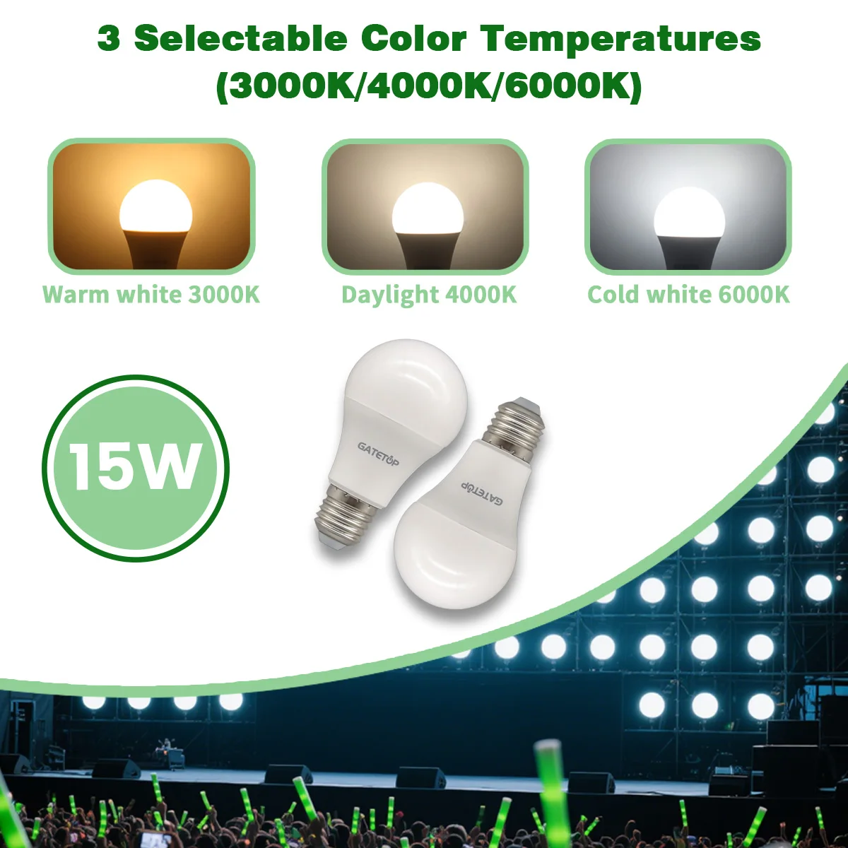 

1-10pcs 110V 220V LED Bulb Lamps E27 15W Lampada Bombilla Table Light Lighting Living Room Led Lights Bombilla Inteligente Lampe