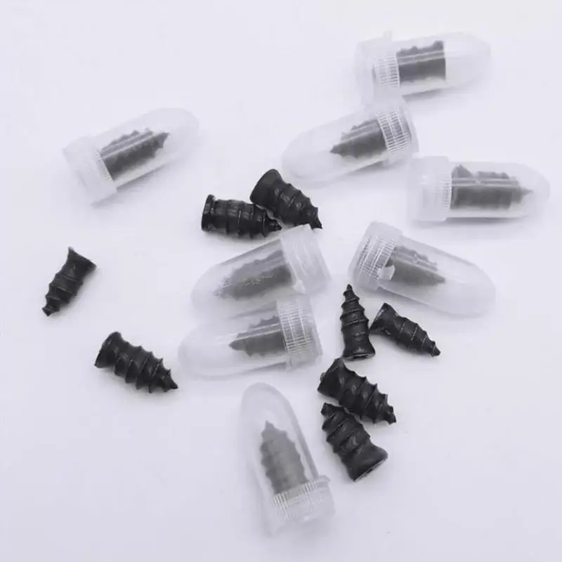 Auto-Motorrad-Reifen-Reparatur-Schrauben-Set, 22-teilig, DIY, flacher LKW, Vakuum-Reifen, Fix, schlauchloser Nagel, Gummi, Nägel, Schrauben, Zubehör – Detail 1