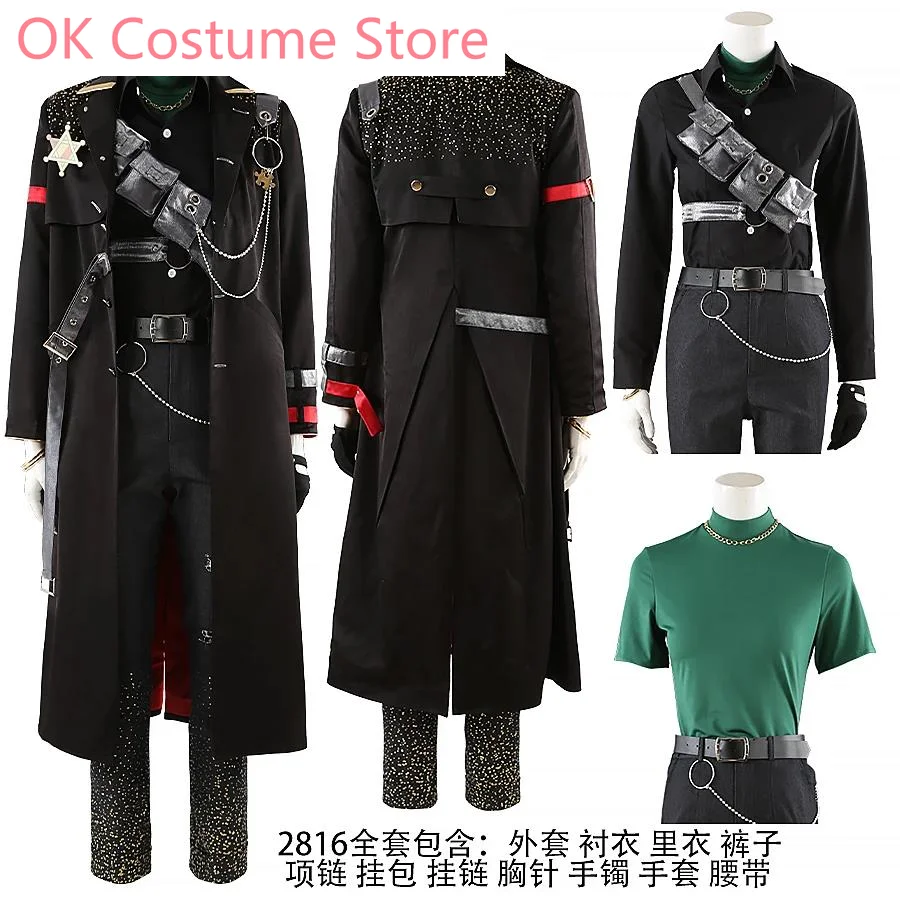 Conjunto de Juego de Estrellas de doble cara, Oukawa, Kohaku, Mikejima, Madara, disfraz de Cosplay, uniformes de Carnaval de Halloween, traje de fiesta hecho a medida