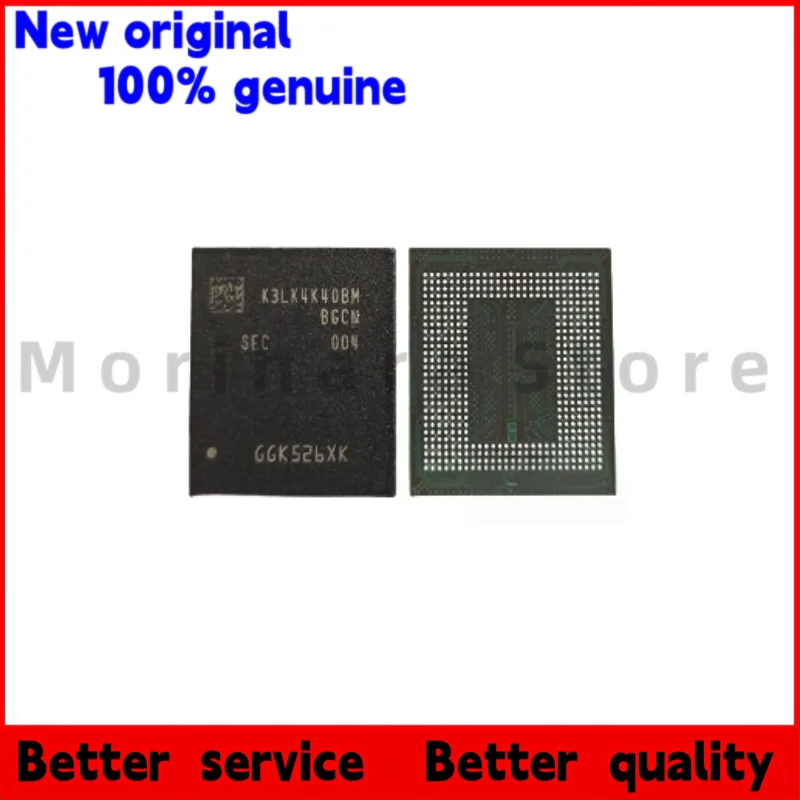 

1 шт./100% новый K3LK4K40BM-BGCN 12 ГБ LPDDR5 5500 Мбит/с черный пластиковый корпус