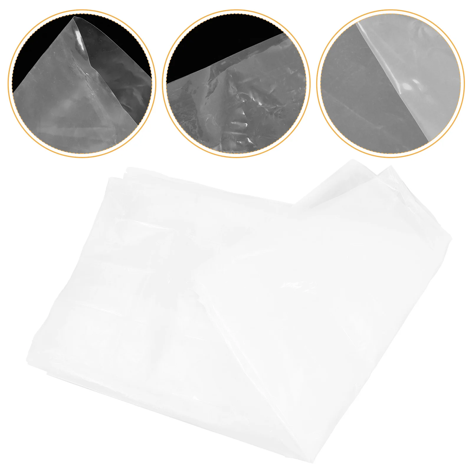 

High Transparency Frost Waterproof Greenhouse Plastic Sheeting For Garden Plant Protection Raised Bed Covering Clear