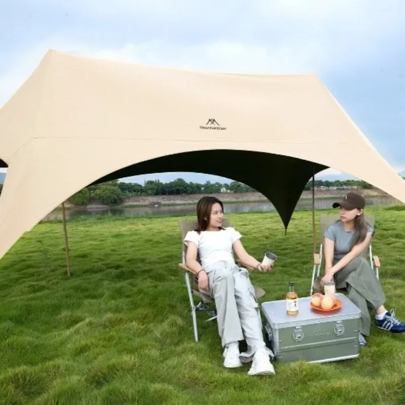 TechHPFamily Journey Waterproof Camping Shelter Portable Folding Picnic Hiking Sunshade Shelters Outdoor Backpacking Camping Sup