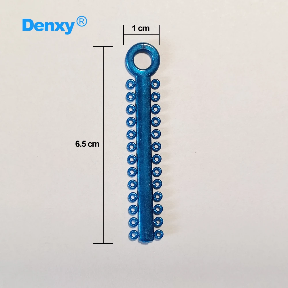 DENXY 2 Beutel/2080 Stück Ligaturen, Orthodontische Elastische Ligaturen, O-Ringe, Dentale Elastomerische Gummibänder, Zahnärztliche Materialien – Detail 8