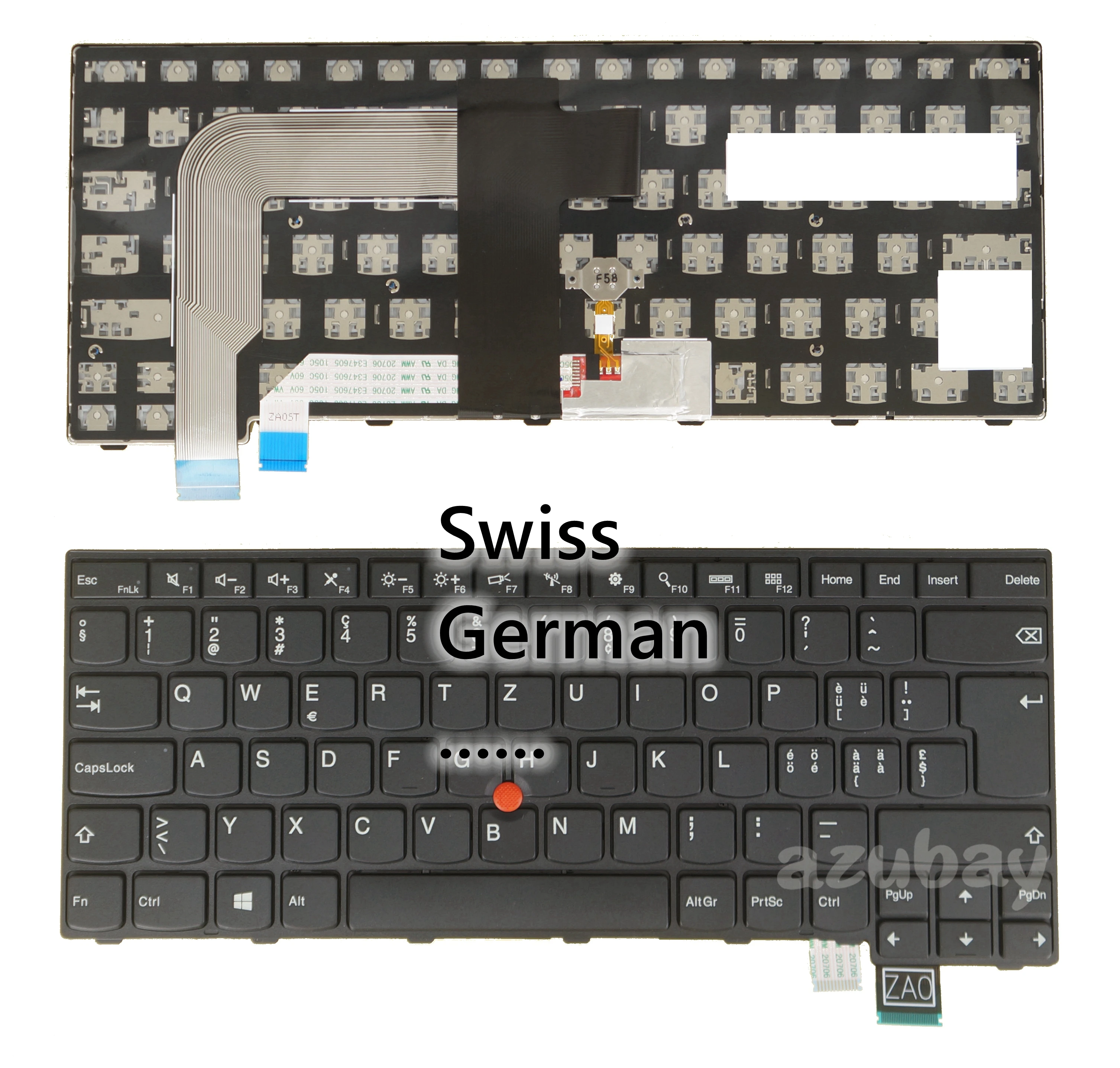 SW GR Keyboard for Thinkpad 01YR073 01YT127 00PA438 00PA520 01EN668 01EN627 01EN612 01EN653 01YR058 01YT112 00PA423 00PA505