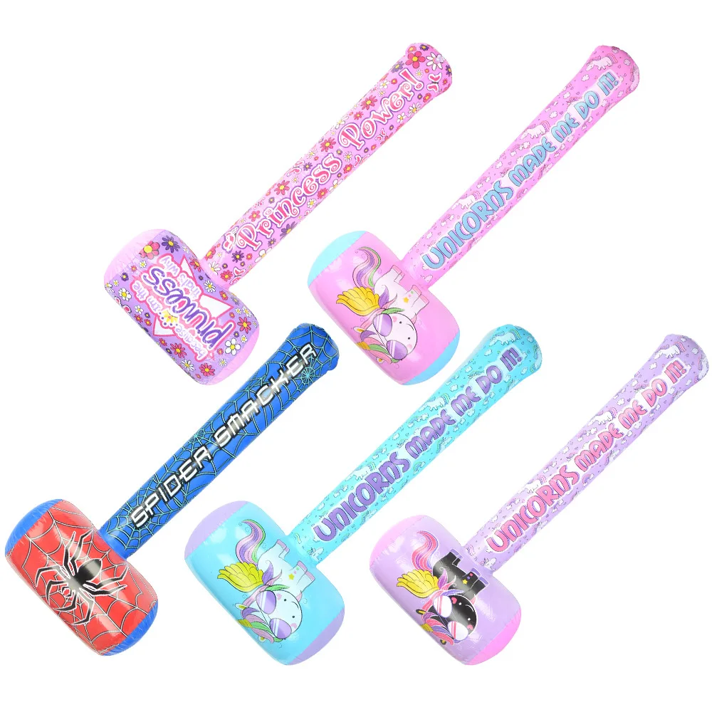 PVC Cartoon Inflatable Toy Princess Hammer Toy Wholesale Small Commodity Kindergarten Gift Props