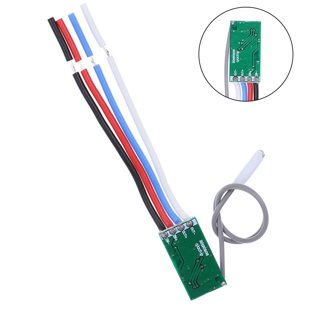 ASK/OOK Modulasi Mendukung Modul Sakelar Remote Control Tali Lampu LED Nirkabel dengan Arus Quiescent 36mA 55mA