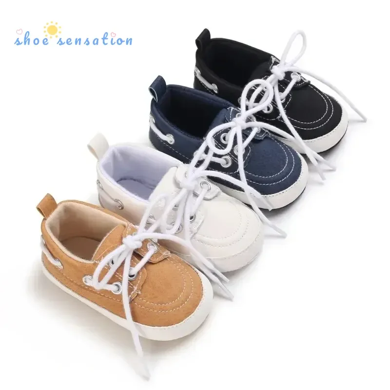 

Meckior Baby Canvas Casual Shoes Anti-slip Soft Baby Boy Girl Sneakers Shallow Mouth Newborns First Walkers Infant Toddler Shoes