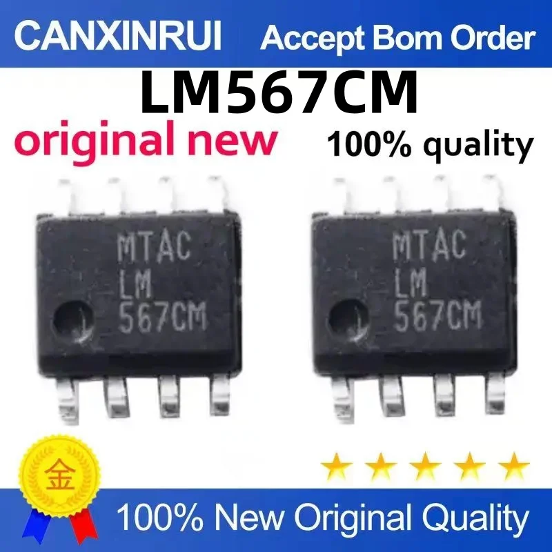 

（10 pieces）LM567CM LM567 CM X LM567 SOP-8 Voltage Regulator Chip
