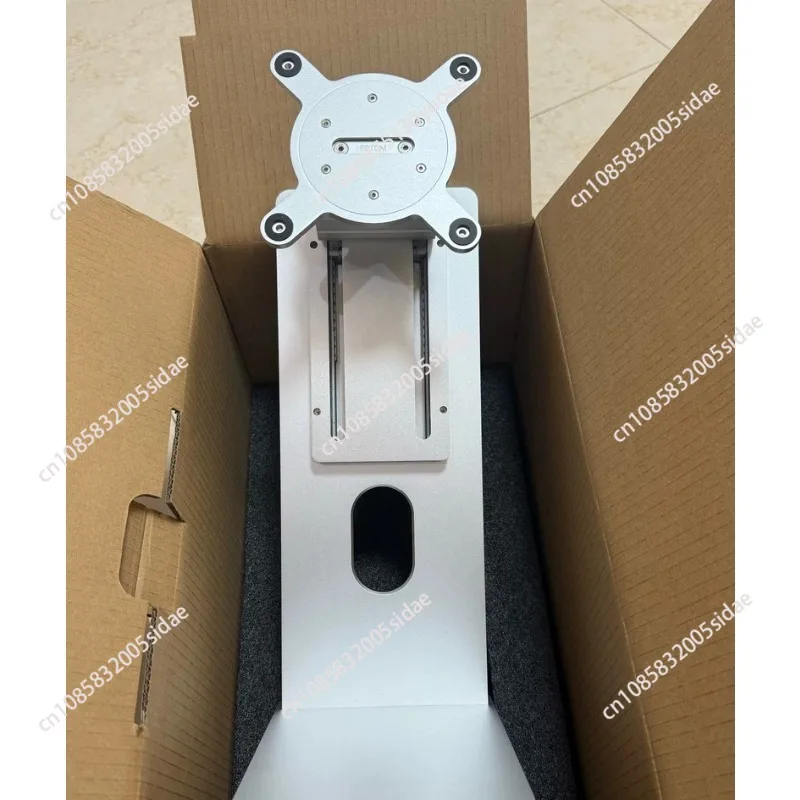 CNC Aluminum Alloy XDR Style Monitor Stand Height Adjustable Swivel Bracket 24-40'' Max 10KG VESA 100x100 Ergonomic Desk Mount