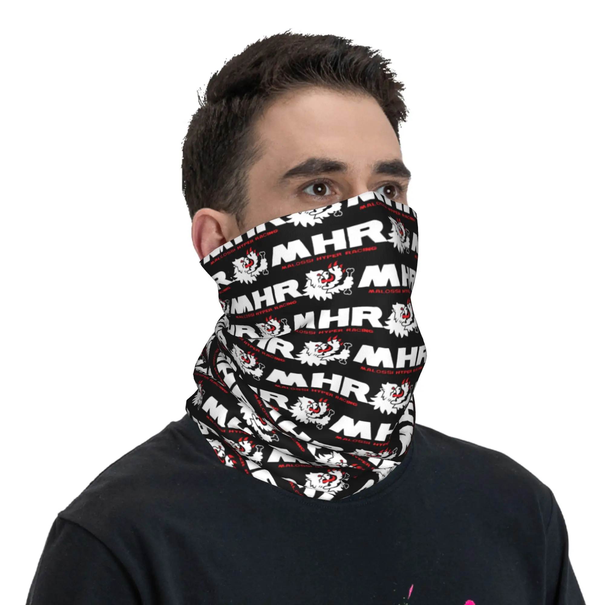 Italy Malossis Motorcycle Winter Headband Neck Warmer Men Women Ski Camping Tube Scarf  Face Bandana Gaiter - view 6