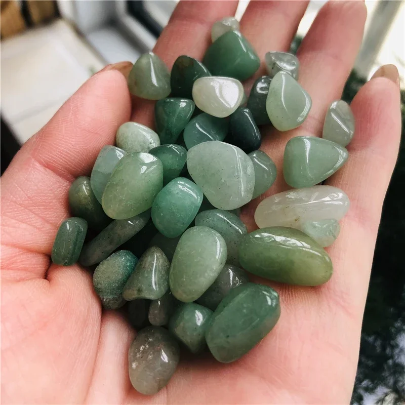 Natural Dong Ling Jade Gravel Crystal Stone for Healing Crystal Healing Gemstone Collection