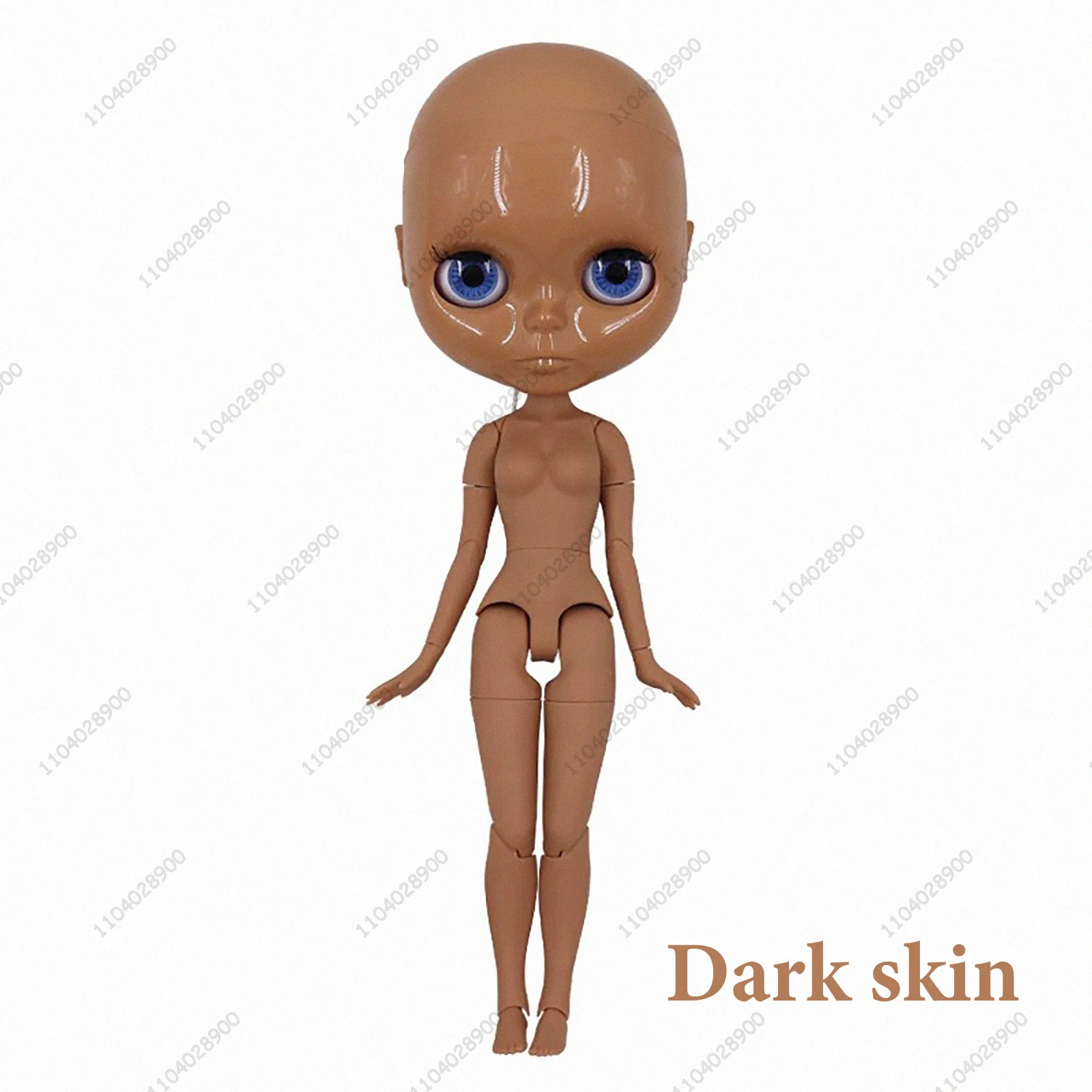 ICY DBS Blyth Doll 30cml Multiple Skin Tones Bald Head 19 Joints Body Doll No Wig No Makeup Practice for Beginner DIY Doll Gifts