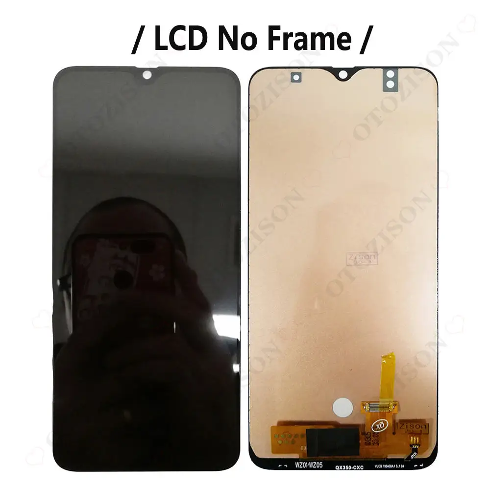 AMOLED For Samsung Galaxy A50s 2019 LCD Display A507 LCD A507FN With Frame SM-A507F/DS A5070 LCD Screen Touch Digitizer Assembly