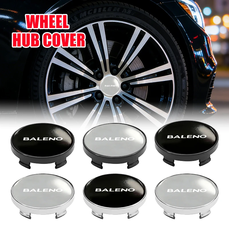 For Suzuki Wheel Center Sticker Emblem Rim Caps Hub Cover Logo Badge Decal Swift Sport Jimny Vitara SX4 Alto Splash Samurai