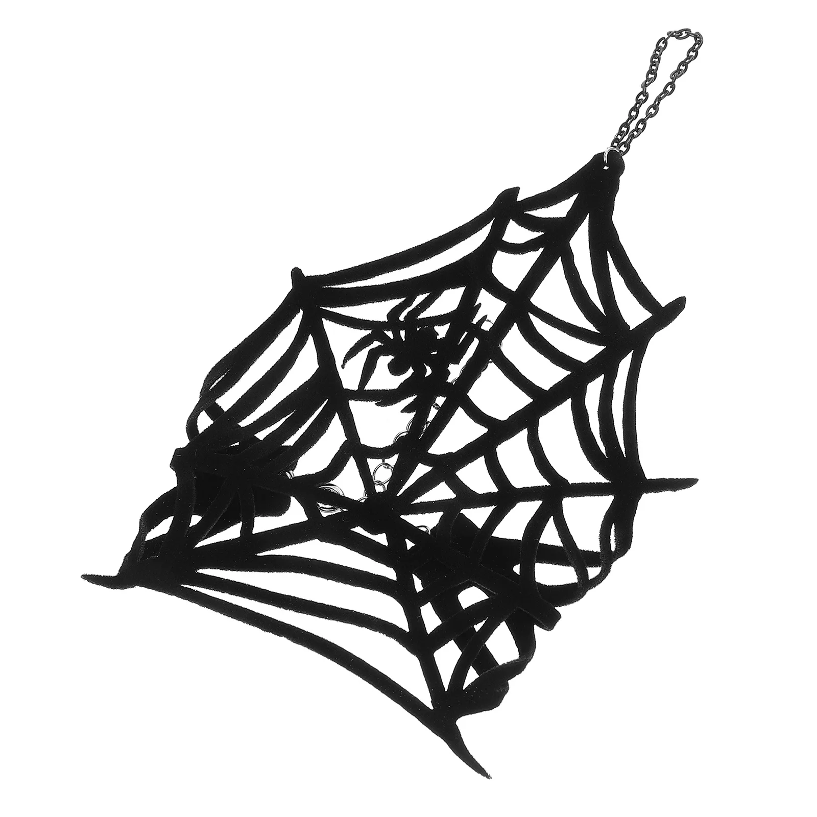 

Spider Web Fingerless Wristband Halloween Steampunk Adjustable Punk Style Bracelet Costume Accessory Halloween Fingerless Gloves