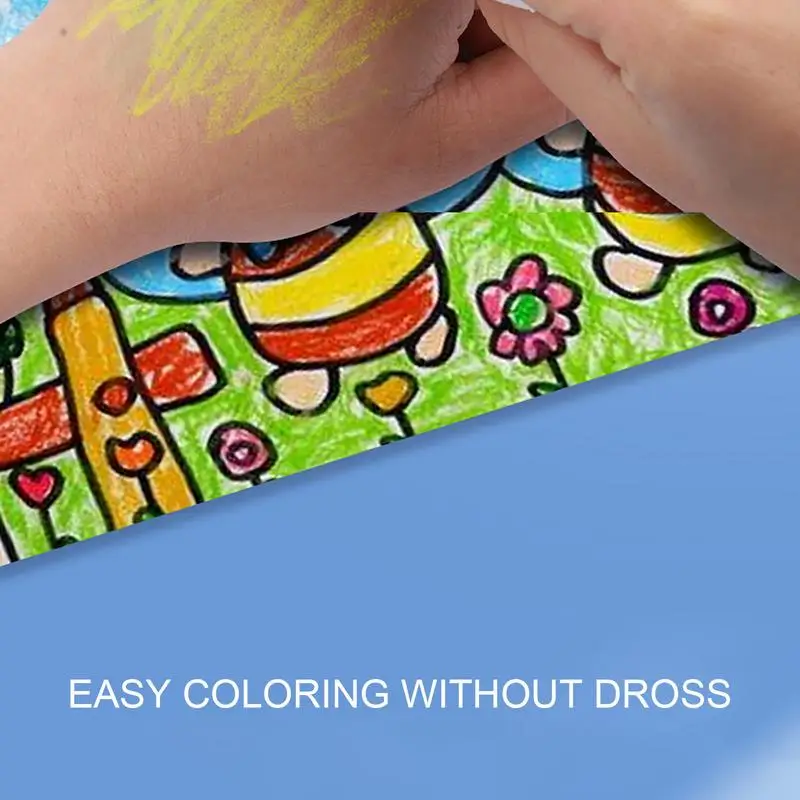 أقلام تلوين دوارة للأولاد ، قلم تلوين رسم ، أقلام تلوين شفافة قابلة للسحب ، زيت باستيل ، قلم رصاص ملون ، عيد ميلاد