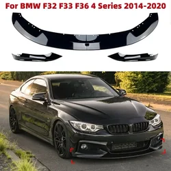 MP Style Car Front Bumper Lip Spoiler For BMW F32 F33 F36 4 Series 420i 425i 430i 440i M440i 2014-2020 Splitter Diffuser Cover