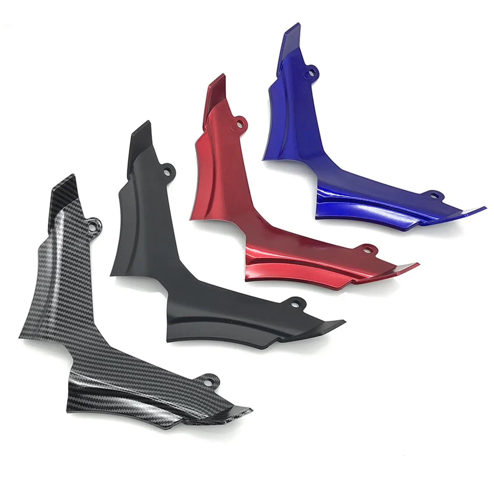 

ABS Aerodynamic Winglets Motorcycle Fairing Accessories Windshield Lower Wing Cover Protector for Yamaha MT-15 2018-2021