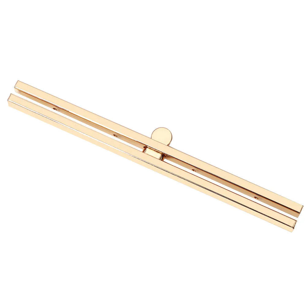 19Cm Edge Strip Purse Frame Alloy Wallet Clasp Rust Resistant Coin Bag Lock DIY Handmade Clutch Frame Accessories