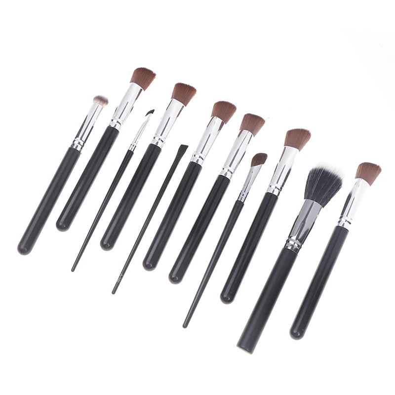 Beveled แปรงไฮไลท์สามเหลี่ยม Brightening Brush lacrimal Groove แปรงกลางแบบปกติแปรงคอนซีลเลอร์แปรง