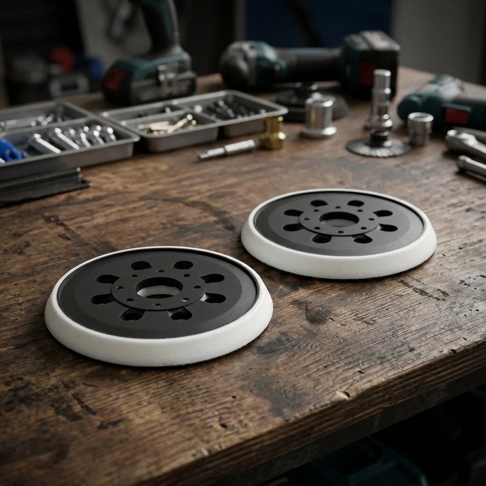 5In 125mm 8-Hole 8 Nails Back-up Sanding Pad And Sander Backing Pad For Electric Grinder GEX125-1AE PEX220 Power Tool