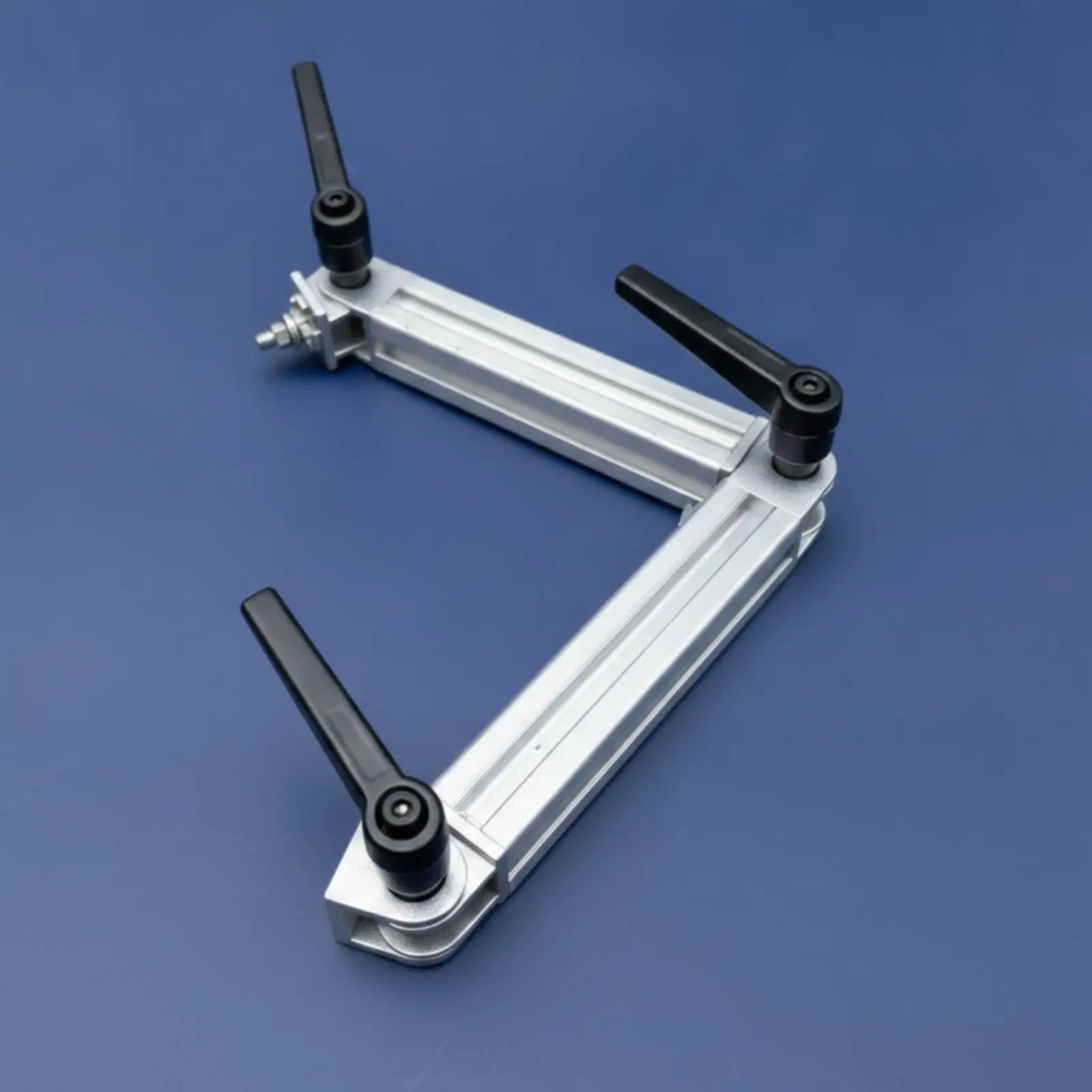 Adjustable Bracket Aluminum Profile Connector for 2020 Extrusion Frame Hinge Joint with Locking Handles