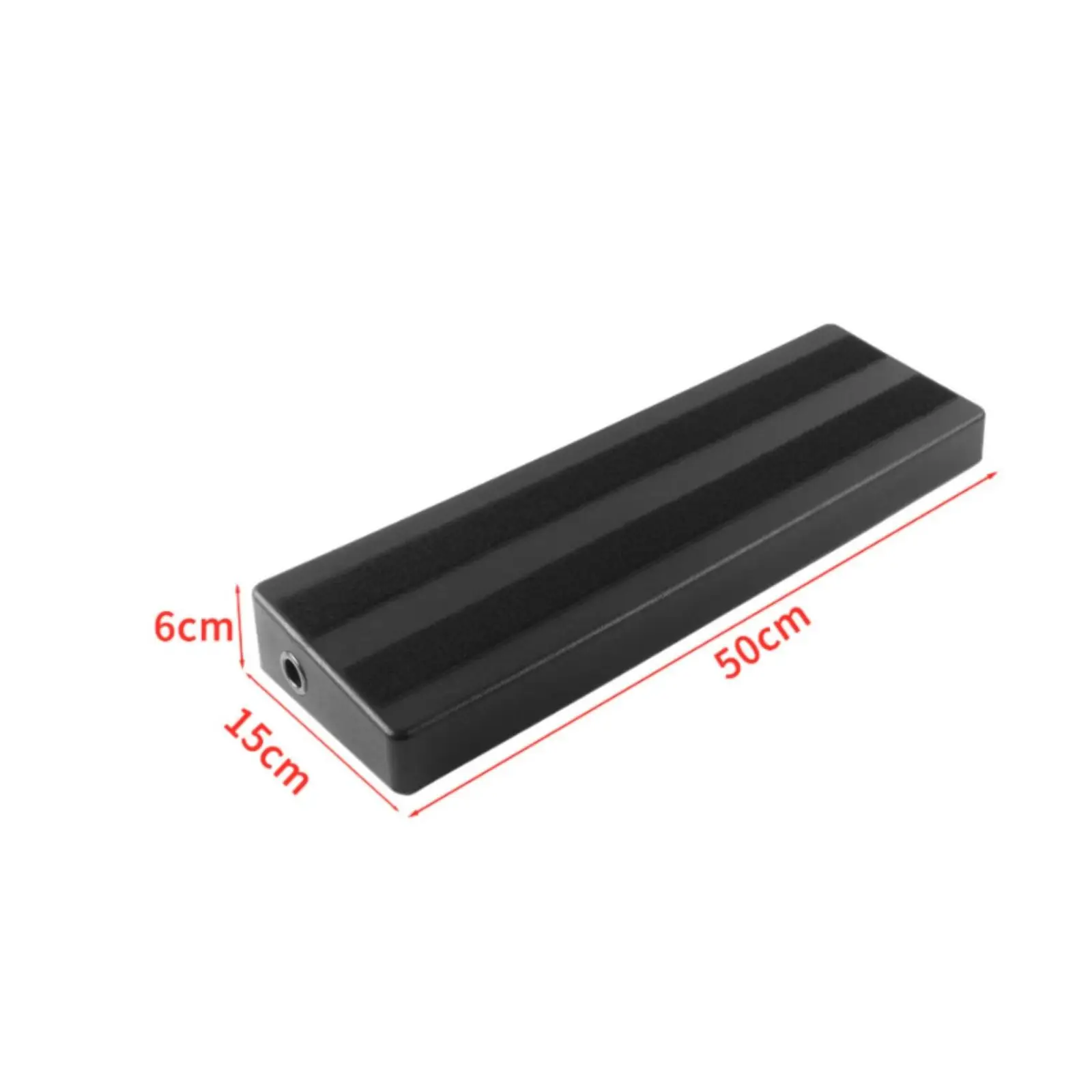ABS Material Industrial Board Pedalboard with Hook and Loop Strips for Guitar Pedal Case and Bag