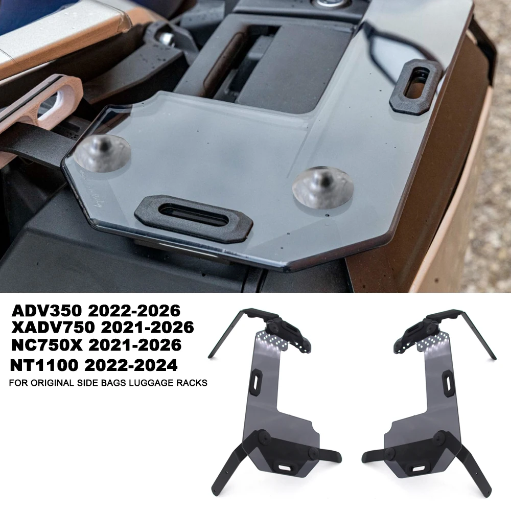 

For HONDA NC750X X-ADV750 2021-2026 NT1100 2022-2024 ADV 350 2022-2026 Accessories side Original Side Bags Luggage Racks
