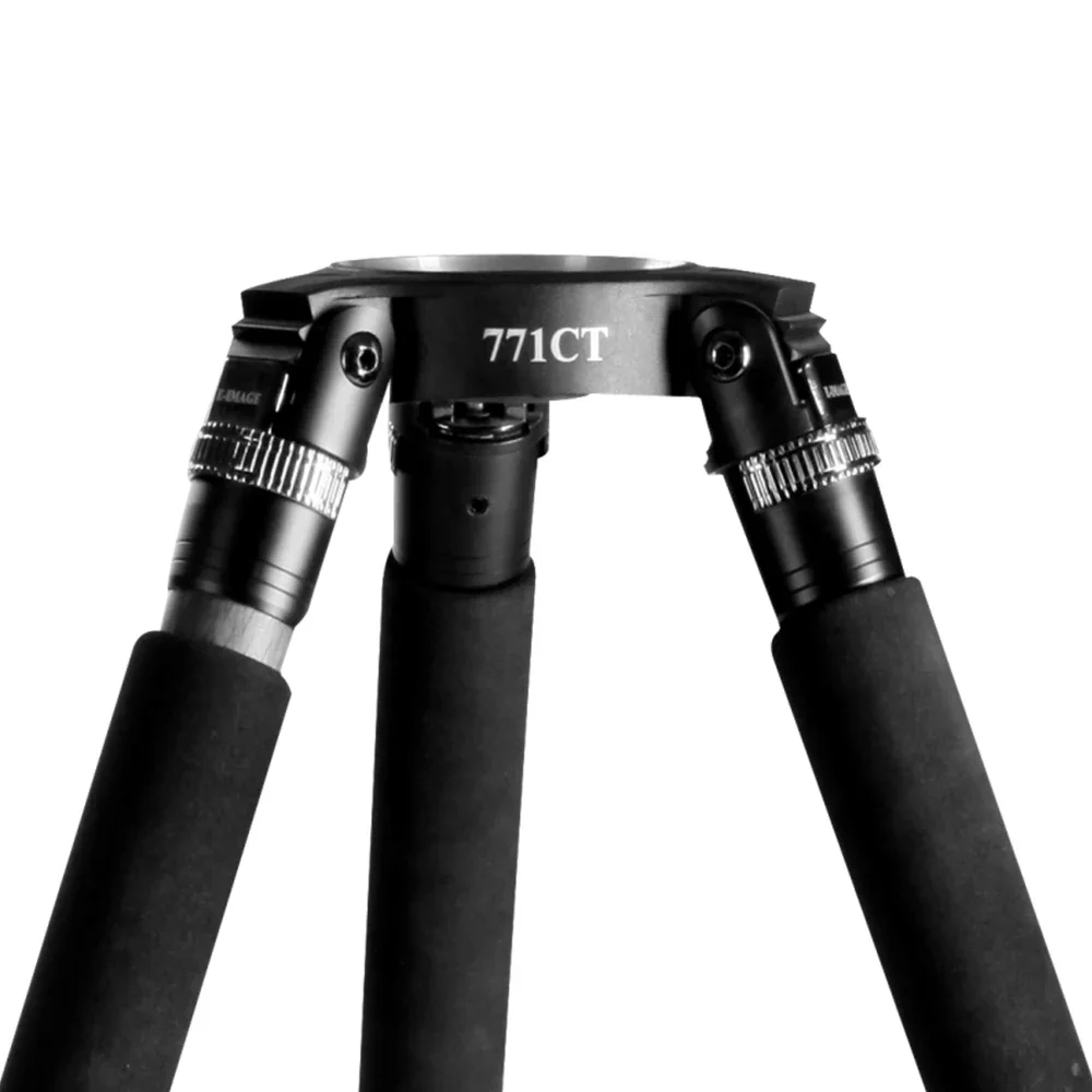 E-IMAGE 771CT Four-Section Extra Tall Carbon Fiber Tripod Leg