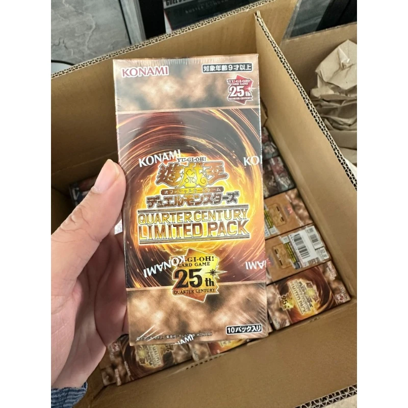 

Официальная карта Yugioh Konami, ограниченная серия на четверть века, японская коробка