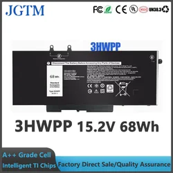68Wh 3HWPP Laptop Battery Replacement for Dell Latitude 5401 5410 5411 5501 5510 5511 Precision 3541 3551 Inspiron 7706 2-in-1