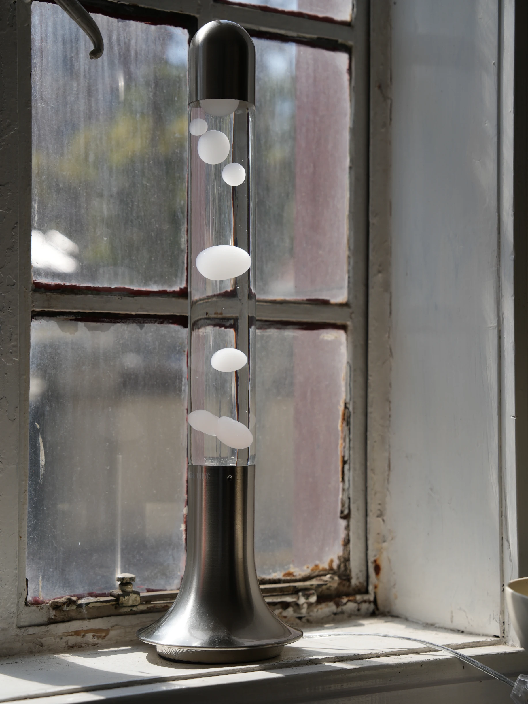 الضوء العائم |   ضوء ديكور داخلي للرياح الصناعية Wabi Sansi Wind الحد الأدنى مصباح لافا الرياح مصباح أرضي