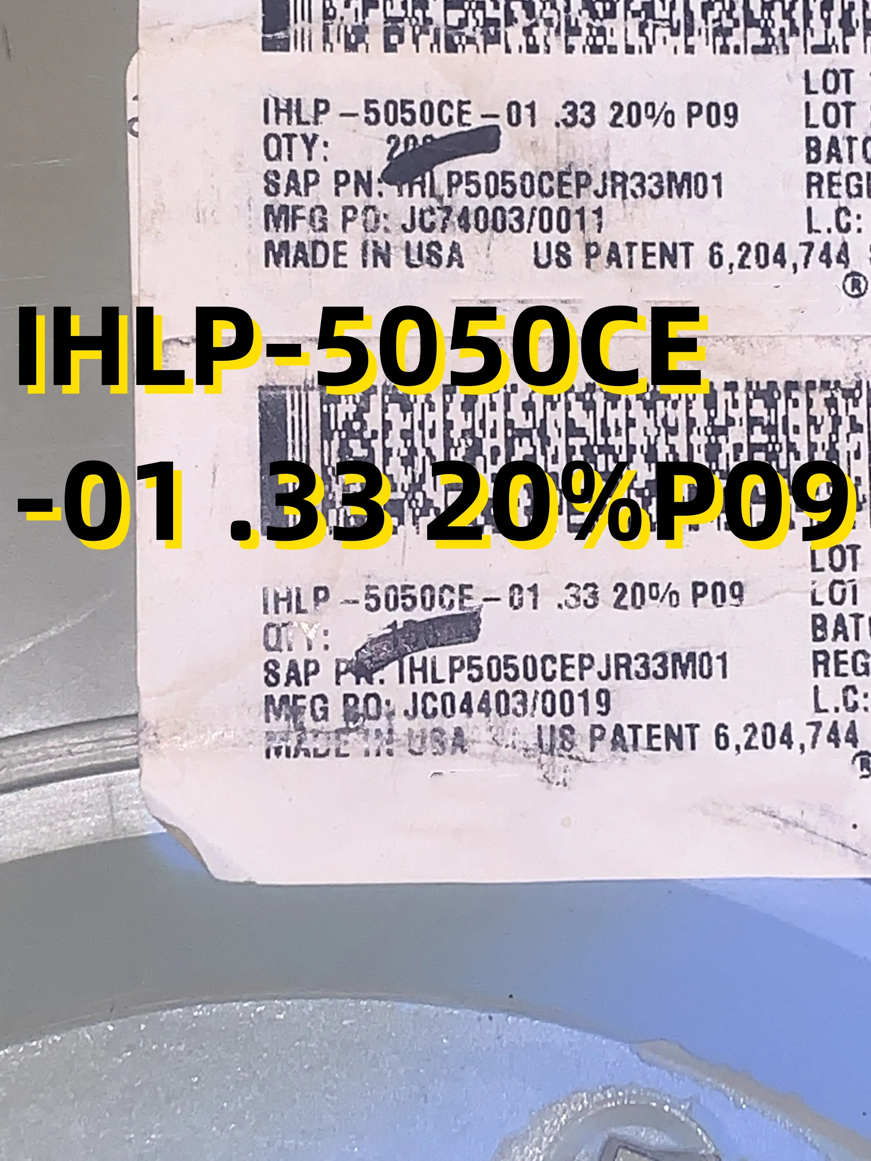 

10шт IHLP-5050CE-01 .33 20%P90